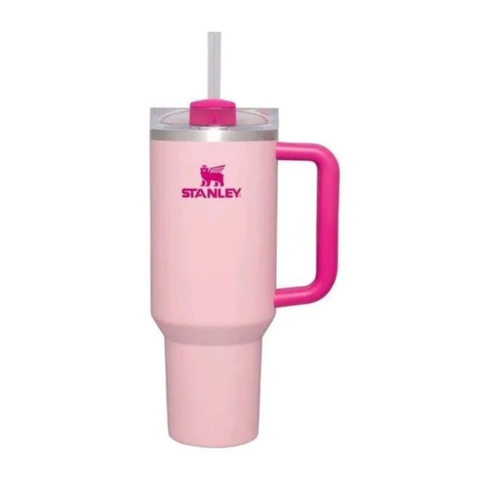 NWT New! STANLEY Quencher H2.0 Tumbler Hot Pink Flamingo
